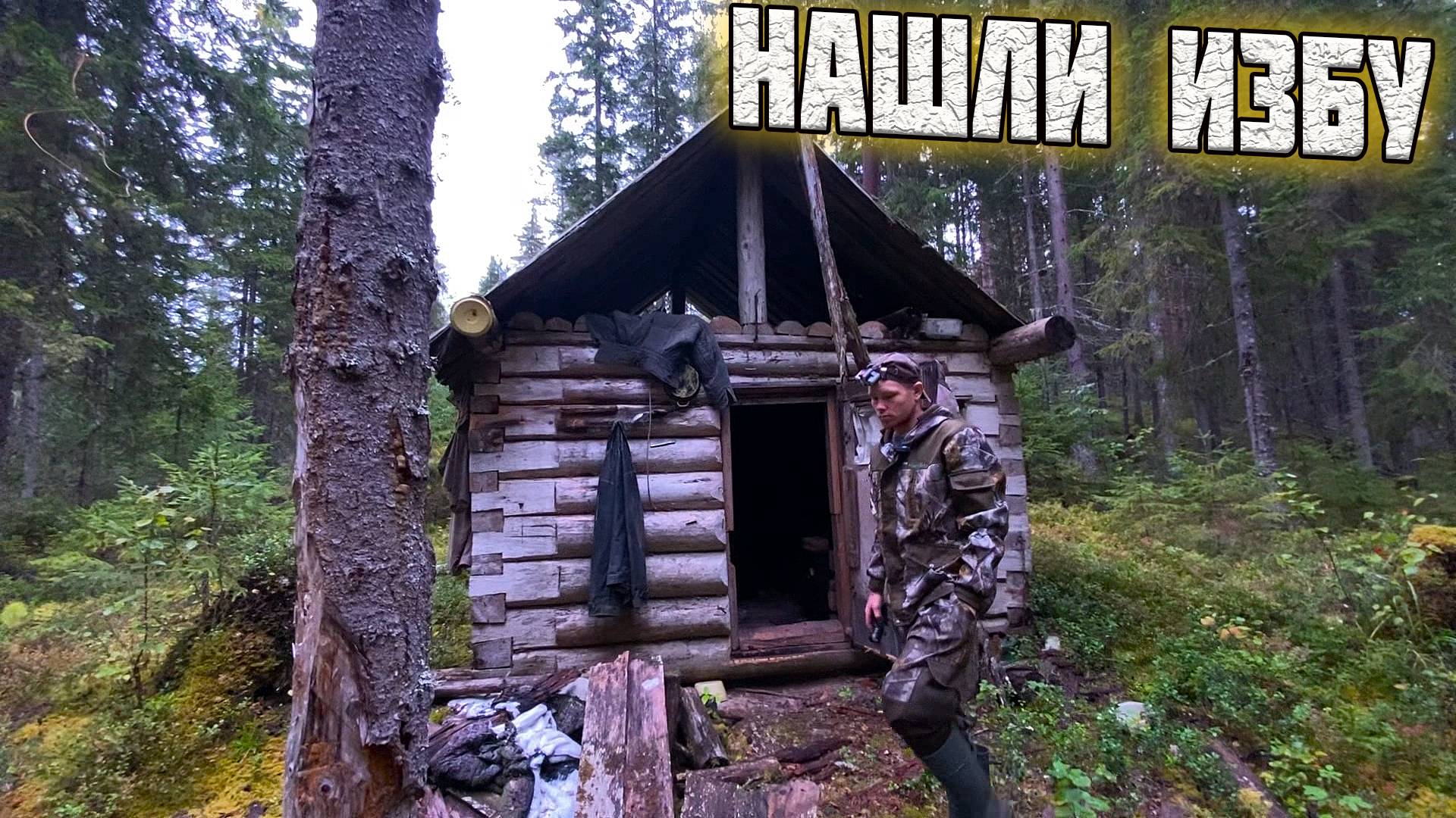 НАШЛИ СТАРУЮ ИЗБУ В ЛЕСУ. ЧТО С НЕЙ СТАЛО?