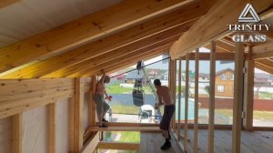 Остекление Фахверка от ТРИНИТИГЛАСС