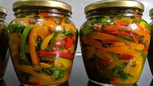 Ароматный болгарский перец по корейски на зиму. Супер закуска из перца, оторваться невозможно!