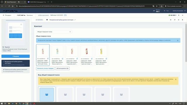 Вебинар Продвинутые стратегии таргетированного продвижения на ЛЭТУАЛЬ