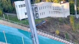 прыжок с трамплина. К 120. осень 2025. полёт.