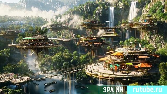 Ретро футуристический мир.
