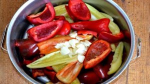 Лечо без уксуса и масла на зиму