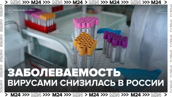 Заболеваемость вирусами в России снизилась на 10% - Москва 24