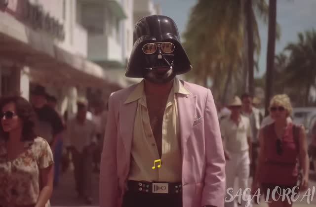 Star Wars - Return Of The 80s Miami (Parody Music Video)