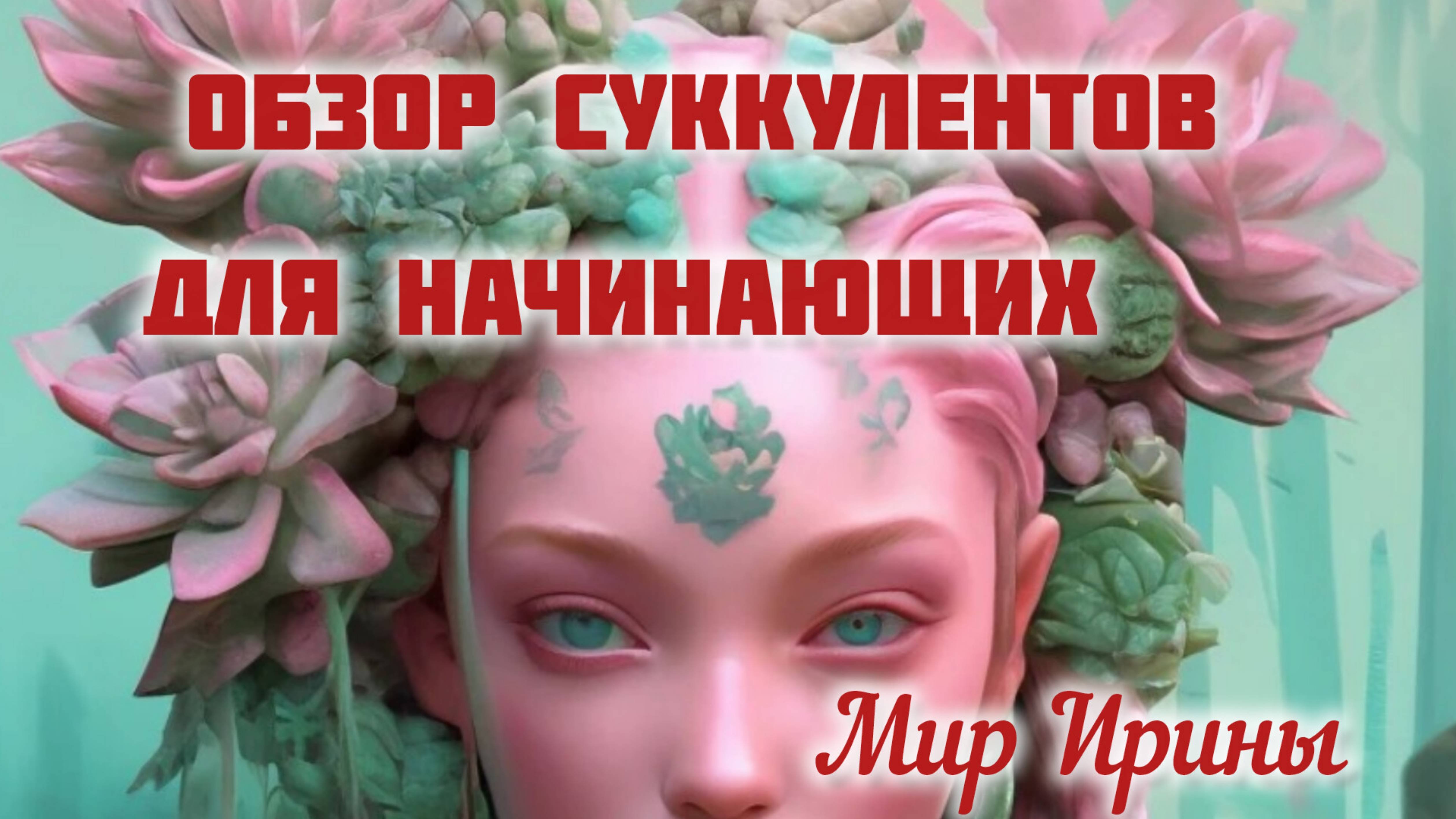 Обзор суккулентов для начинающих ●●●