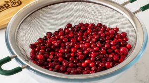 Моченая брусника