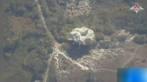 Расчет ОТРК «Искандер-М» нанес удар по замаскированной позиции РСЗО