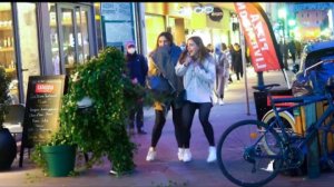 French Bushman in Annecy 🇫🇷 France  #craziest reactions #bush prank #best #bushman prank 2021
