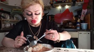 Борщ с каклетои!