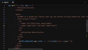 11. Submitting Data with HTMX - 378K