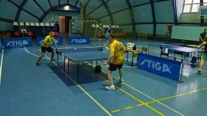 Минин И. (800) - Гуреев А. (536) настольный теннис 04.10 турнир памяти Ильи Красненького