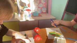 Пластилинография «Осенний лист» видео от Вероники Афонкиной