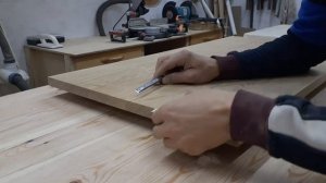 Журнальный стол из массива дуба, сделанный своими руками