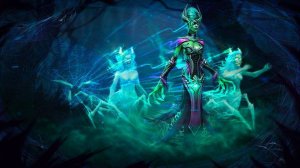 DOTA 2 (Death Prophet gameplay)