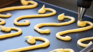 Лебеди из заварного теста