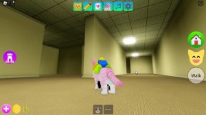 НАШЛИ СТРАННОГО КОТИКА В БЭКРУМСАХ! Roblox Kitten Game