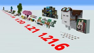 Каждое крупное обновление Minecraft за 132 секунды