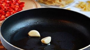 Макароны с болгарским перцем