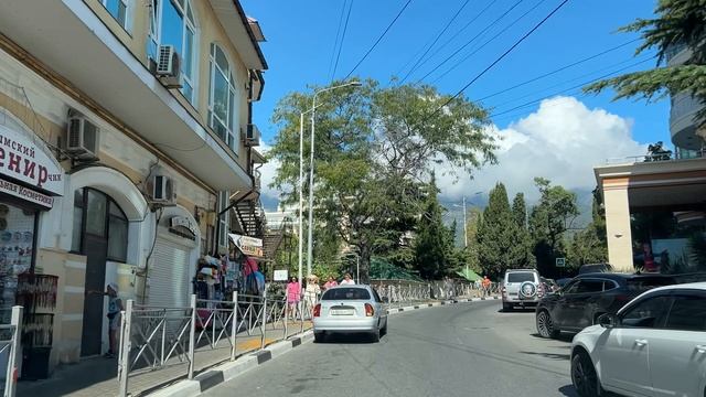 Ялта. От Московской до Московской. Рузвельта, Свердлова, Руданского ул. 17.09.25. Крым. Crimea.Yalta