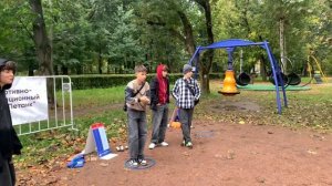 Петанк в Гончаровском парке в Москве