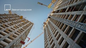 Level Звенигородская — отчёт о ходе строительства, сентябрь 2025 г.