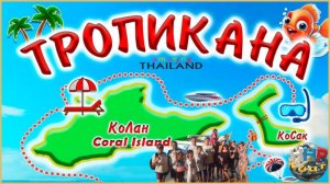 Тропикана | Морская экскурсия в Паттайе на скоростном катере | HHP tour