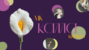 Мастер - класс элегантная  КАЛЛА крючком