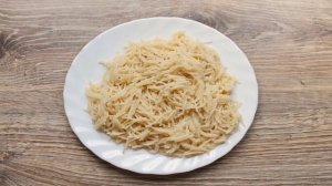 Макароны с сушеными грибами