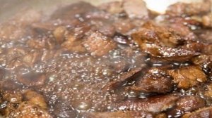 Макароны с мясом и овощами