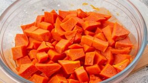 Молочная рисовая каша с тыквой