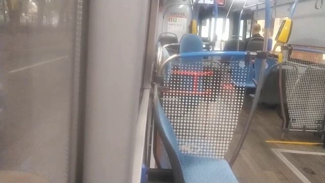 Поездка На Электробусе М5 Метро ДостоевскаяМЦК Лужники Москва 05.10.2025