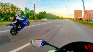 прохват на двух спортах по городу