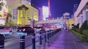 Прогулка на закате в ЛАС-ВЕГАСЕ 2025 🌇 Ночная пешая экскурсия по Стрип-стрит и центру Вегаса [4k60