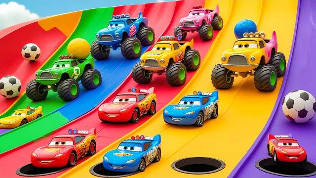 14 Monster Truck против SHARK