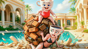 Сигма Гёрл и Балерина Капучина. Гонка с мячом. Злая Синьора Эспрессо