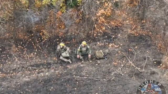 Фокусы с исчезновением показывают операторы FPV ВС РФ на Купянском направлении смотреть онлайн