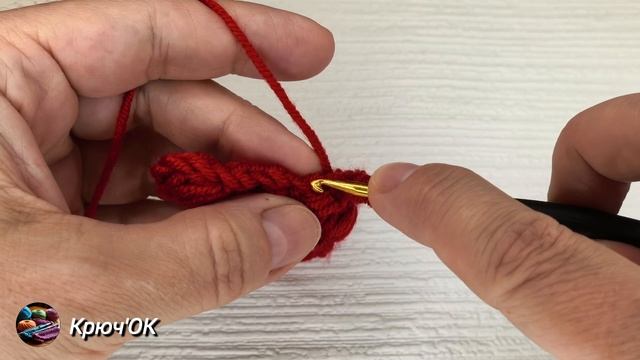 Узор крючком 42 #вязаниекрючком #узорыкрючком