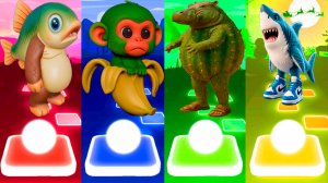 ТРИПИ ТРОПИ 🆚 ШИМПАНЗИНИ БАНАНИНИ 🆚 ИЛЬ КАКТО ХИППОПОТАМО 🆚 ТРАЛАЛЕРО ТРАЛАЛА | Tiles №238