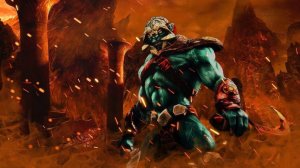 DOTA 2 (Huskar gameplay)