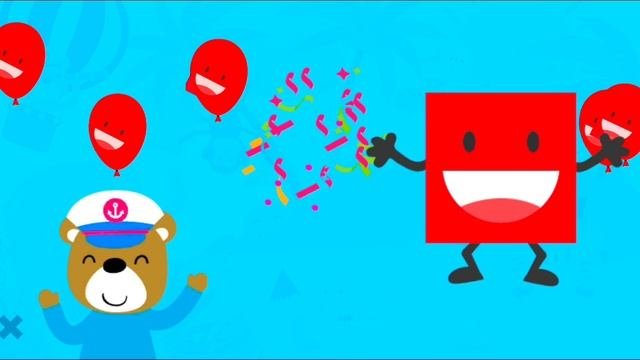 Изучаем фигуры с малышами/ смотреть развивающий мультфильм про животных Африки #2 онлайн бесплатно