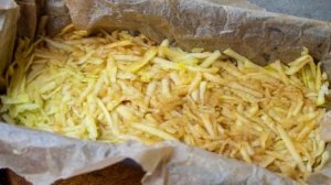 Насыпной яблочный пирог