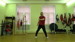Даньпишоу. Рубящий удар в вертикальной плоскости. 单劈手