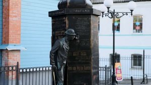 Владимир: лев, Рублёв и Гора любви!