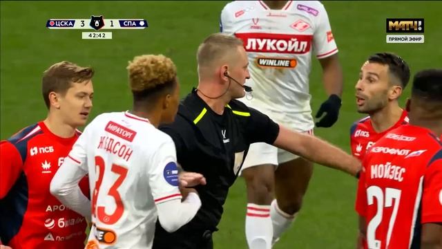 Обзор матча ЦСКА – «Спартак» | Мир РПЛ 2025/26