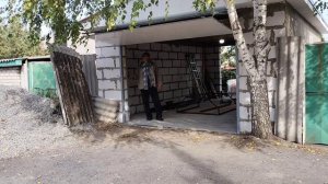 складные ворота