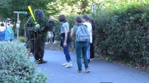 Bushman Scare Everyone With Zombie Baby - Too Funny!