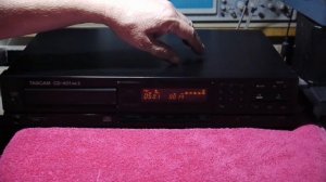 TASCAM CD 401 mk2 Окончание ремонта Работа