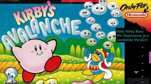 Много слаймов в Kirby's Avalanche