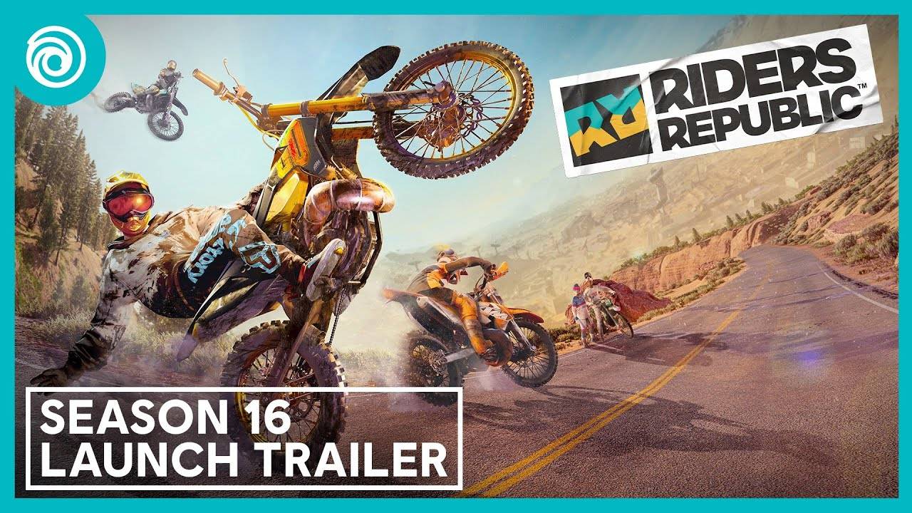 Riders Republic: Season 16 - Трейлер, демонстрирующий игровой мир спортивного экшена.